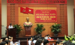 Ban Tổ chức Tỉnh ủy Quảng Nam thực hiện  sắp xếp, tinh giản tổ chức bộ máy